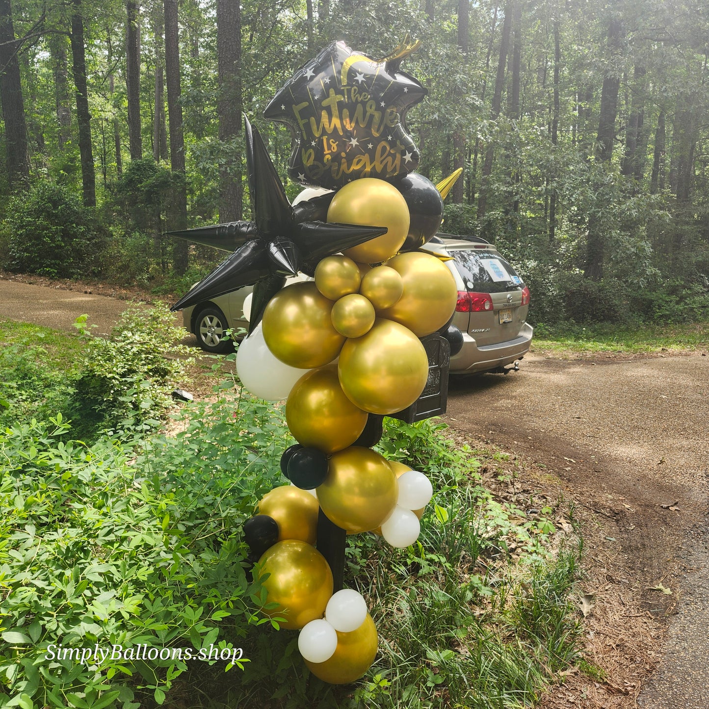 Deluxe Mailbox Swirl