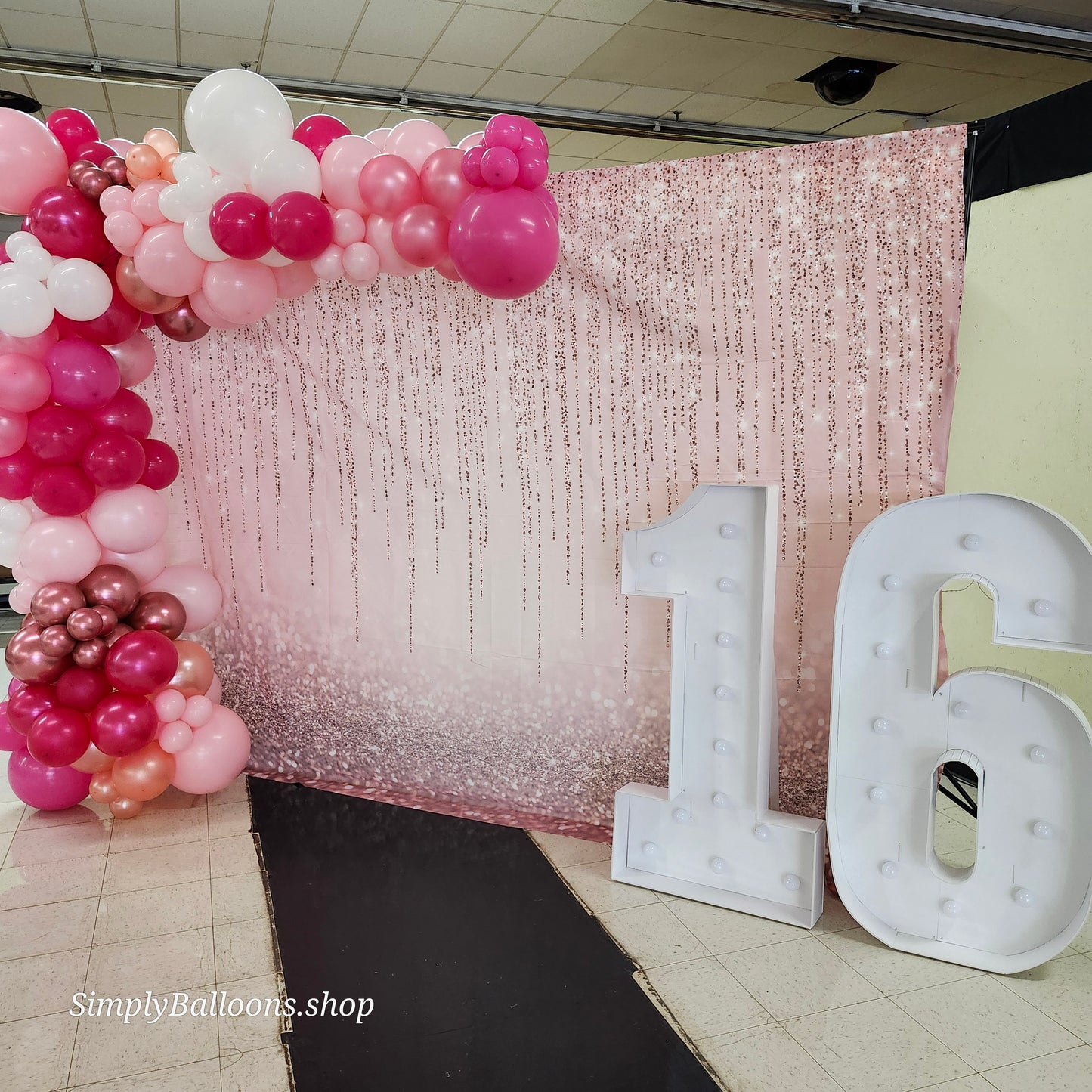 Specific Size Half Arch