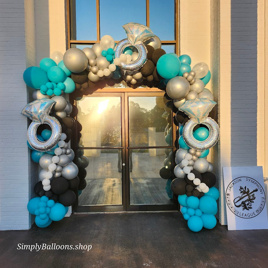 "Over the Door" Garland/Half Arch
