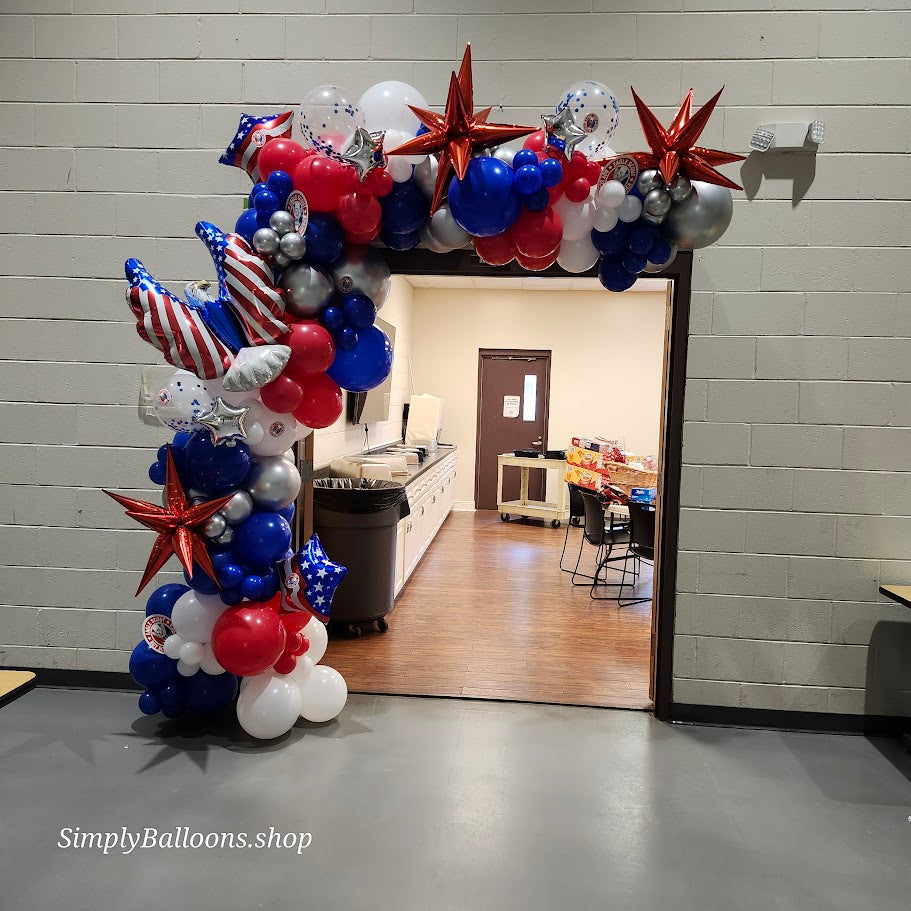 "Over the Door" Garland/Half Arch