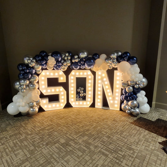 Full Cover Marquee Balloon Garlands