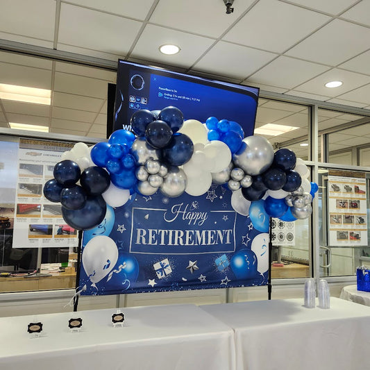 "Rectangle & Square Banner/Backdrop" Garland/Arches