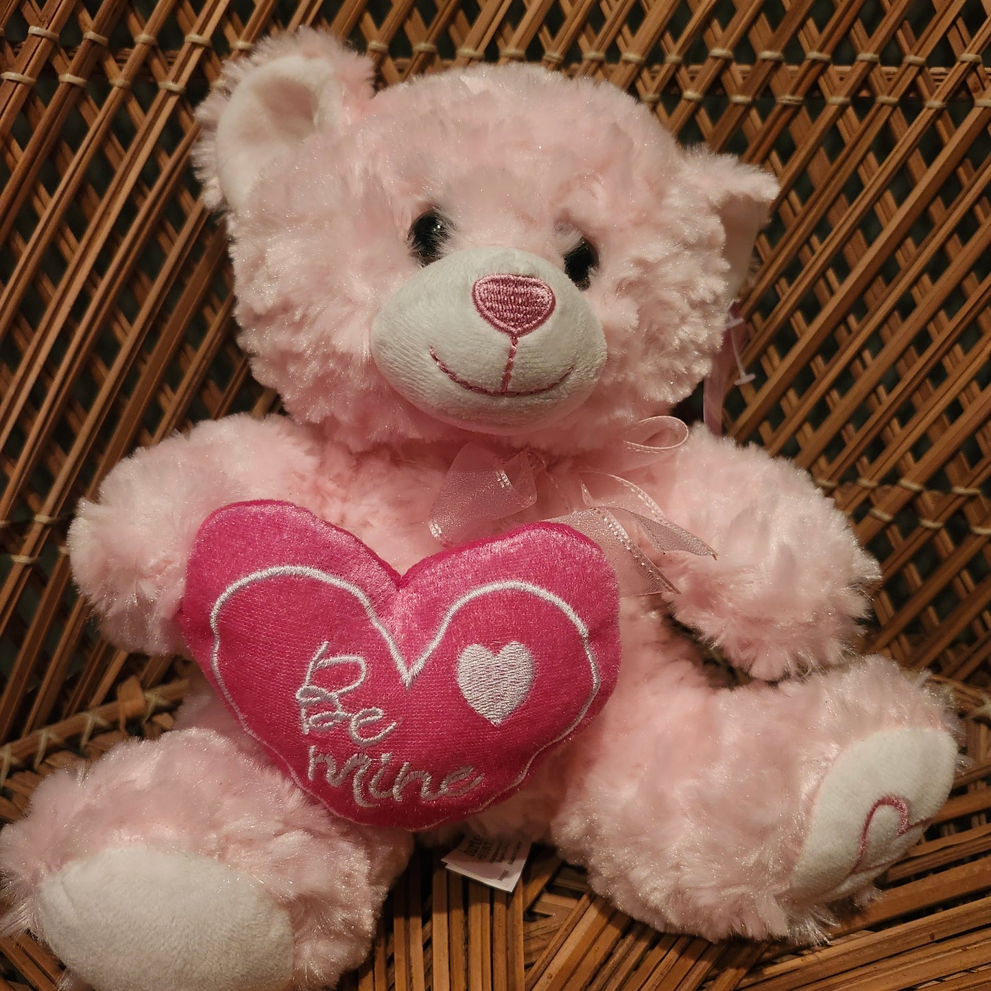 Pink 9" Be Mine Bear