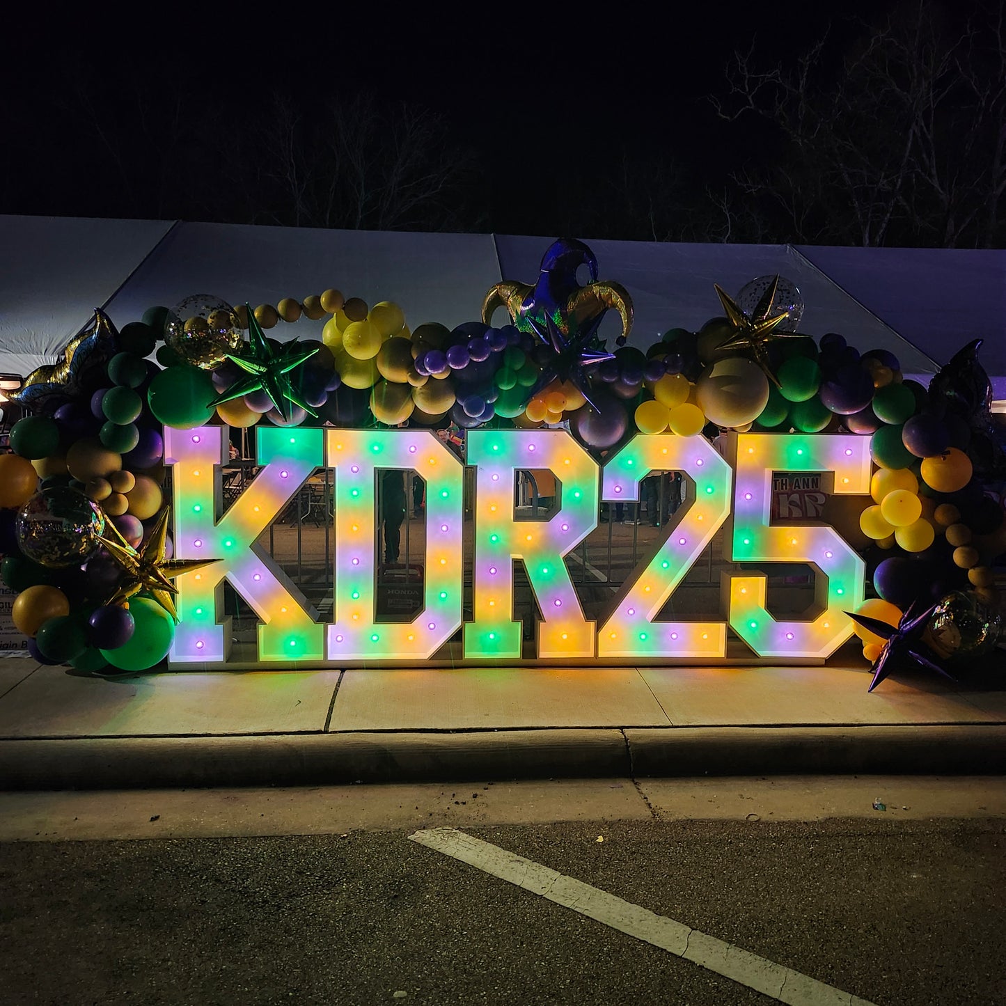 Full Cover Marquee Balloon Garlands