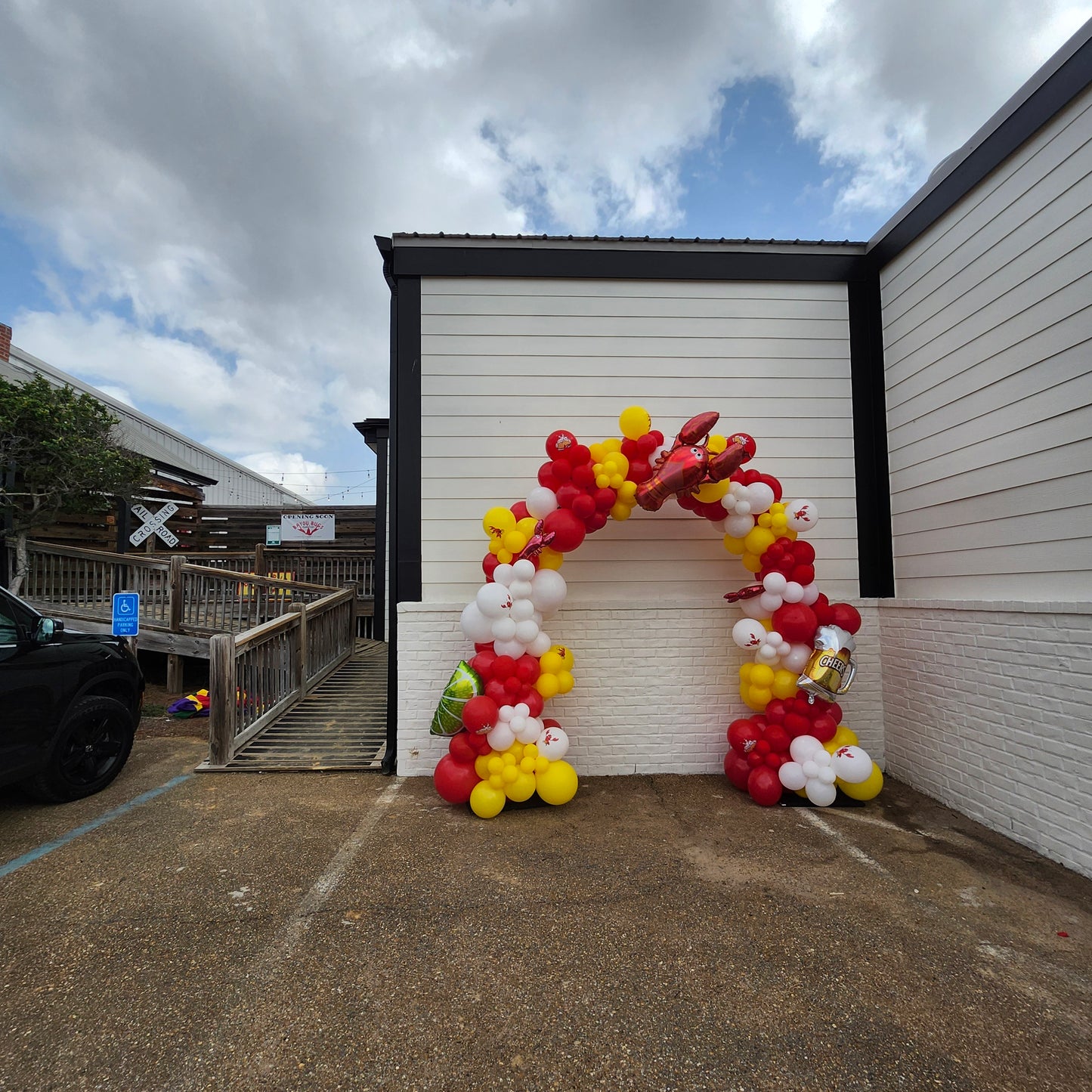Organic Balloon Arch Free Standing