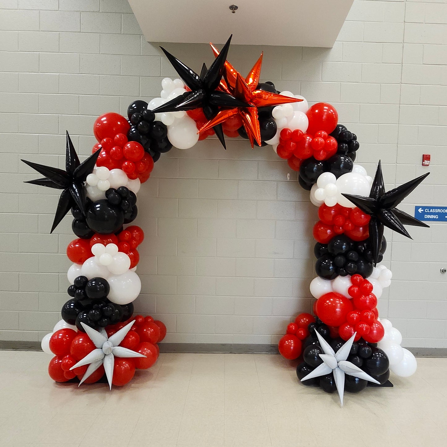 Organic Balloon Arch Free Standing