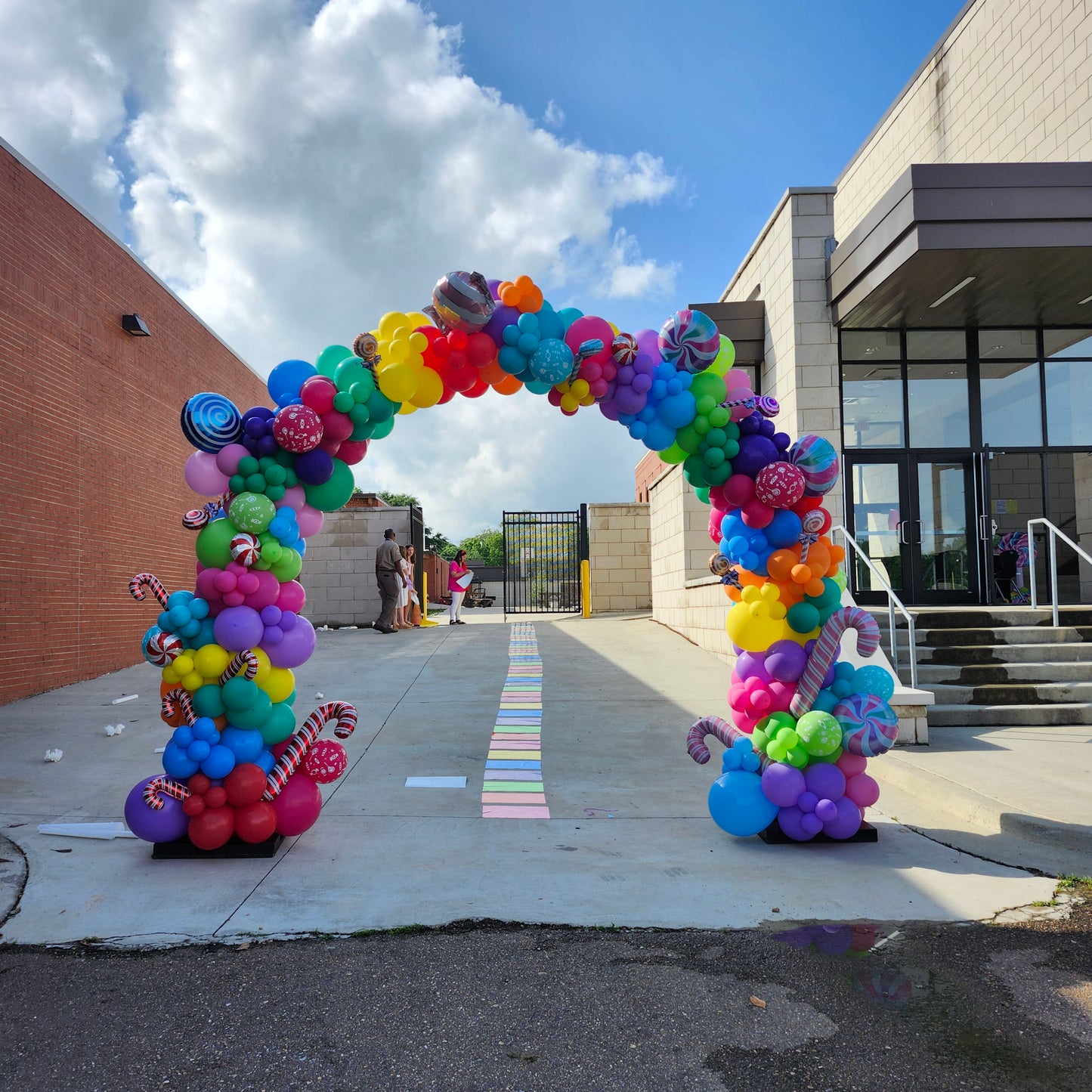 Organic Balloon Arch Free Standing