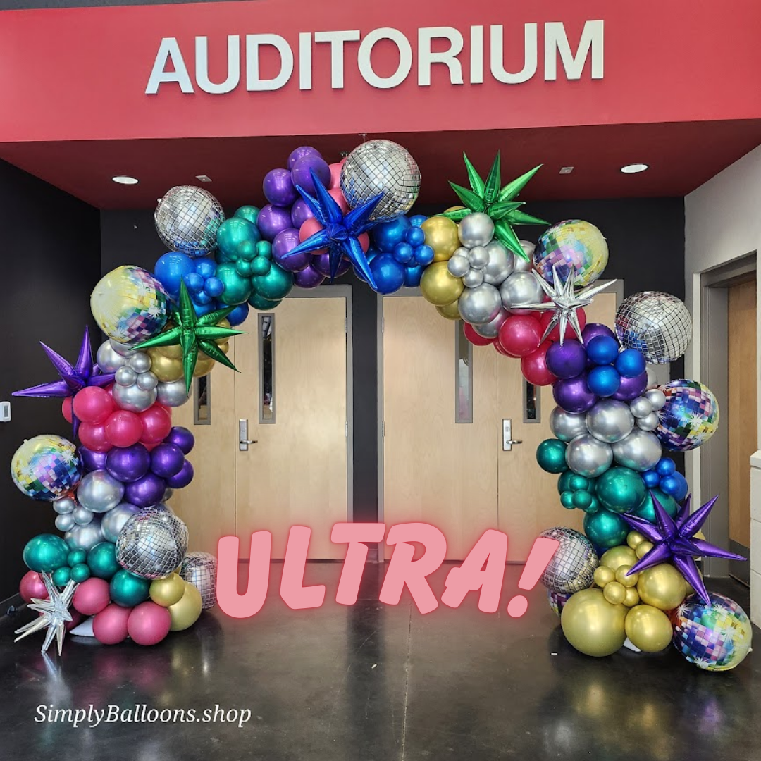 Organic Balloon Arch Free Standing