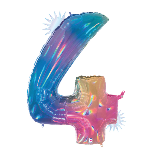 40" Number 4 Balloon