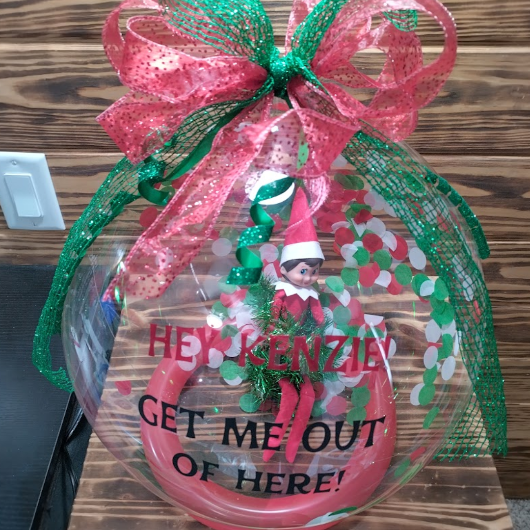 Trapped Elf Balloon