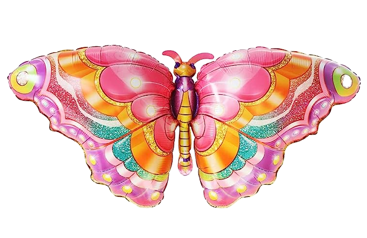 Pink Butterfly Large Shape
