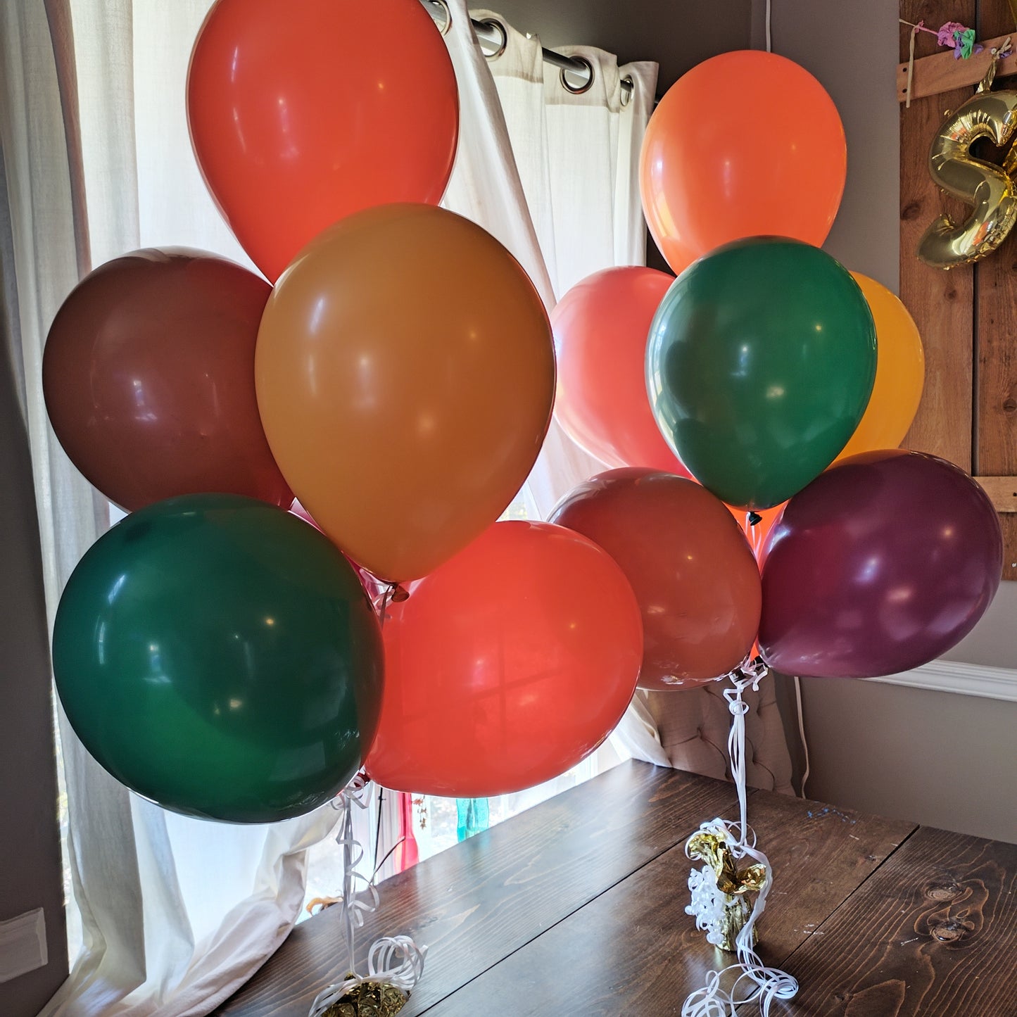 Fall Helium filled Latex