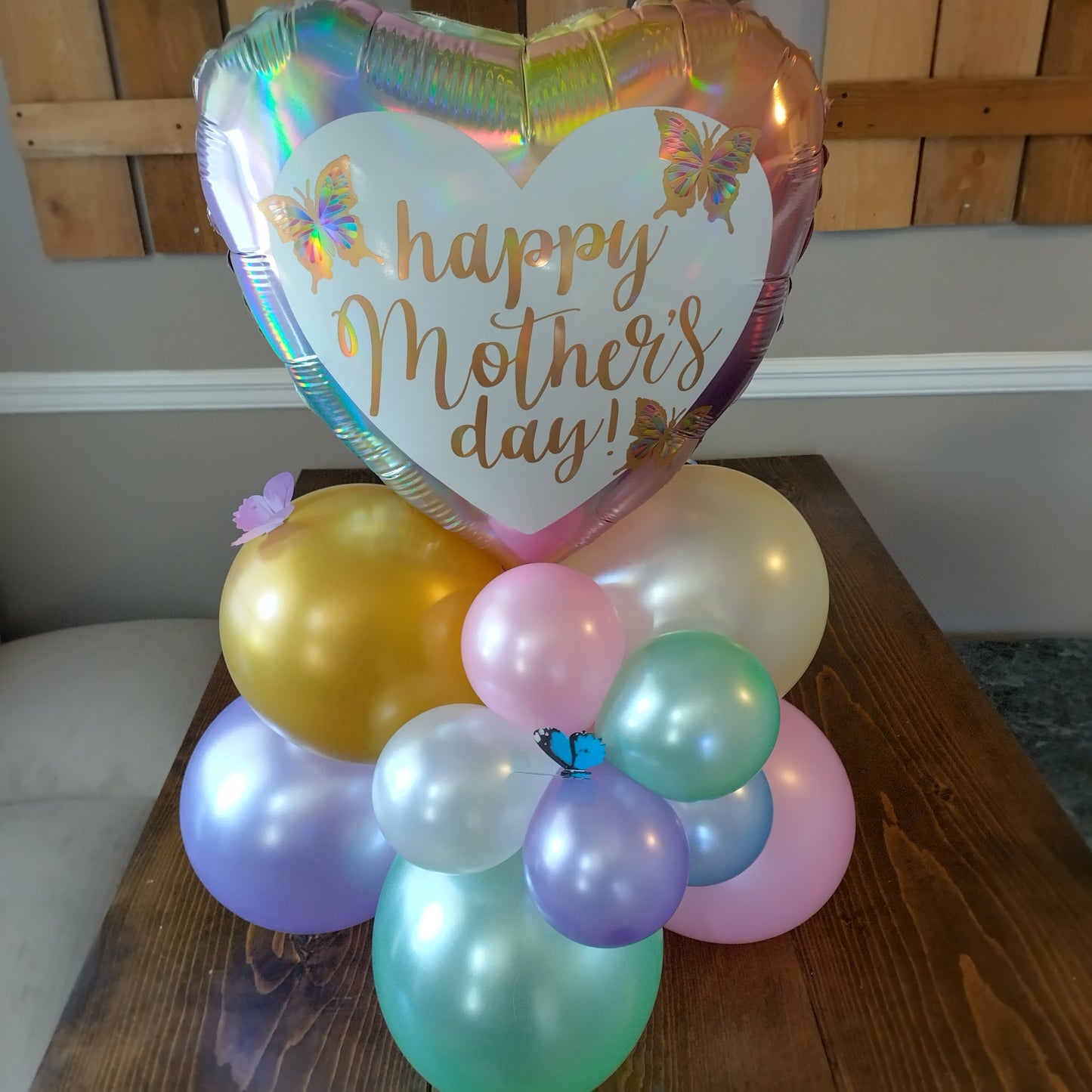 Butterflies Pastel Heart Gift