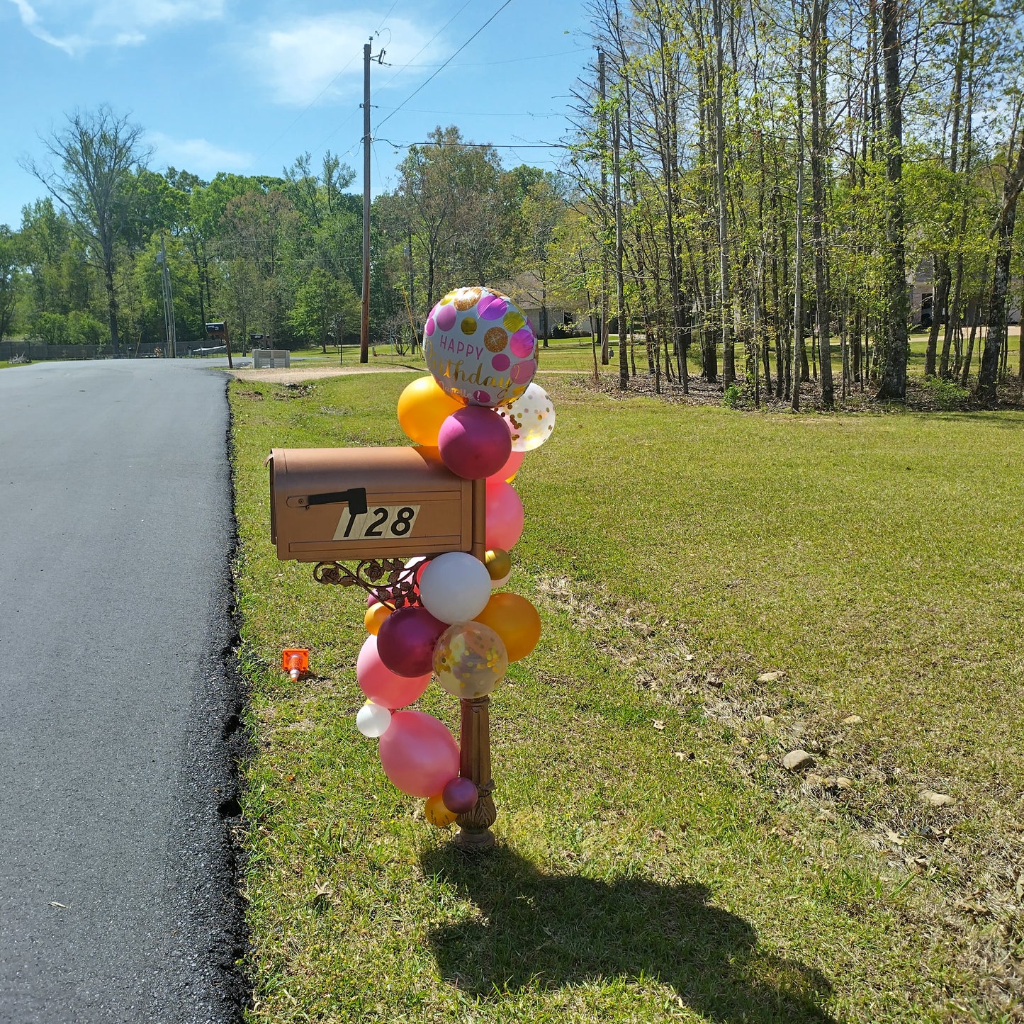 Basic Mailbox Swirl