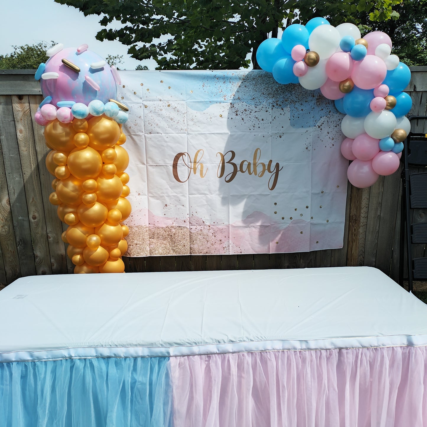 Ice Cream Cone Column