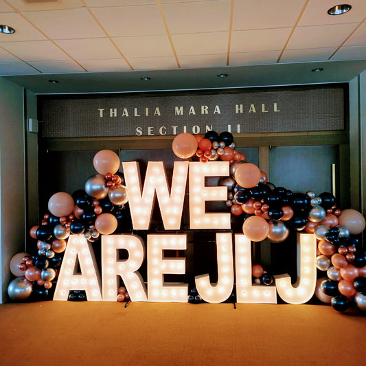 Balloon Half Arch for Marquee