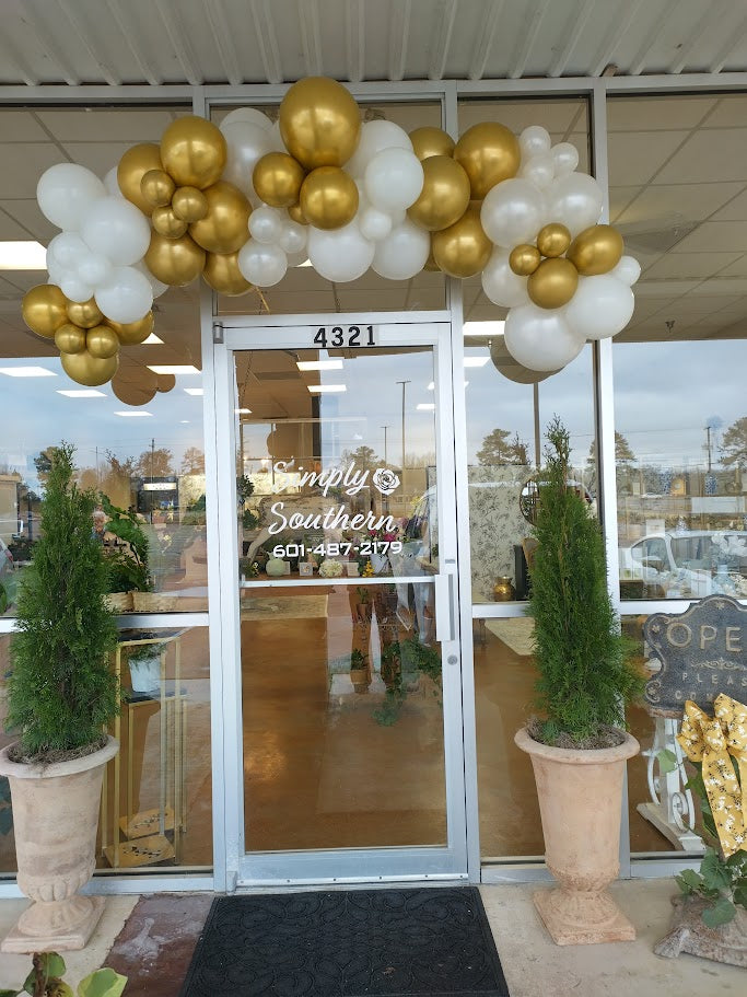 "Over the Door" Garland/Half Arch