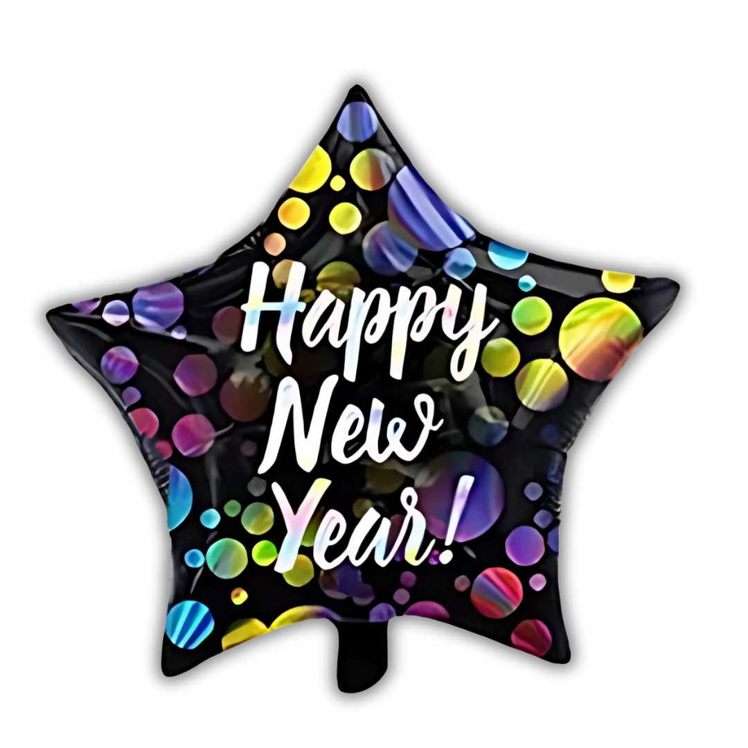 Happy New Years Rainbow Star