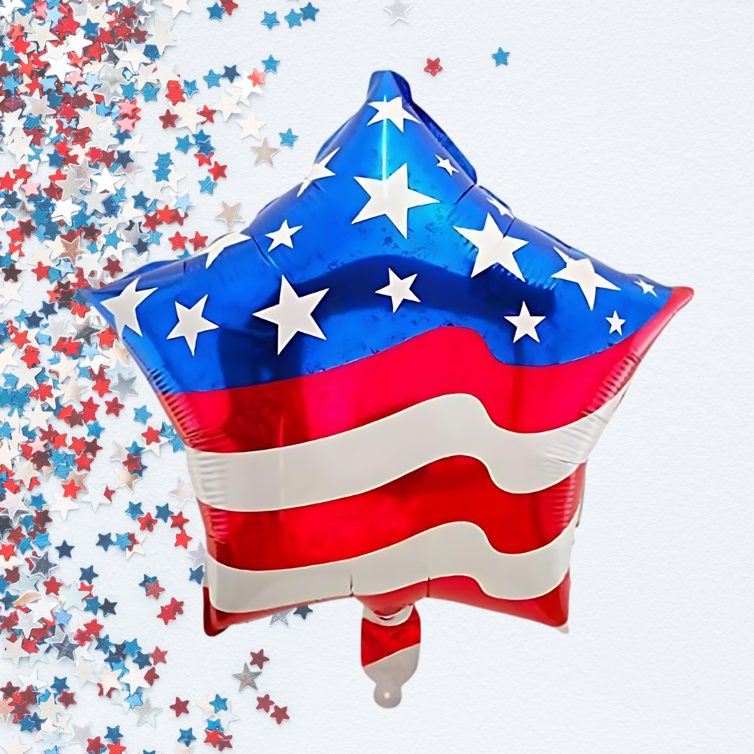 Red, White, and Blue Star