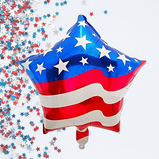 Red, White, and Blue Star