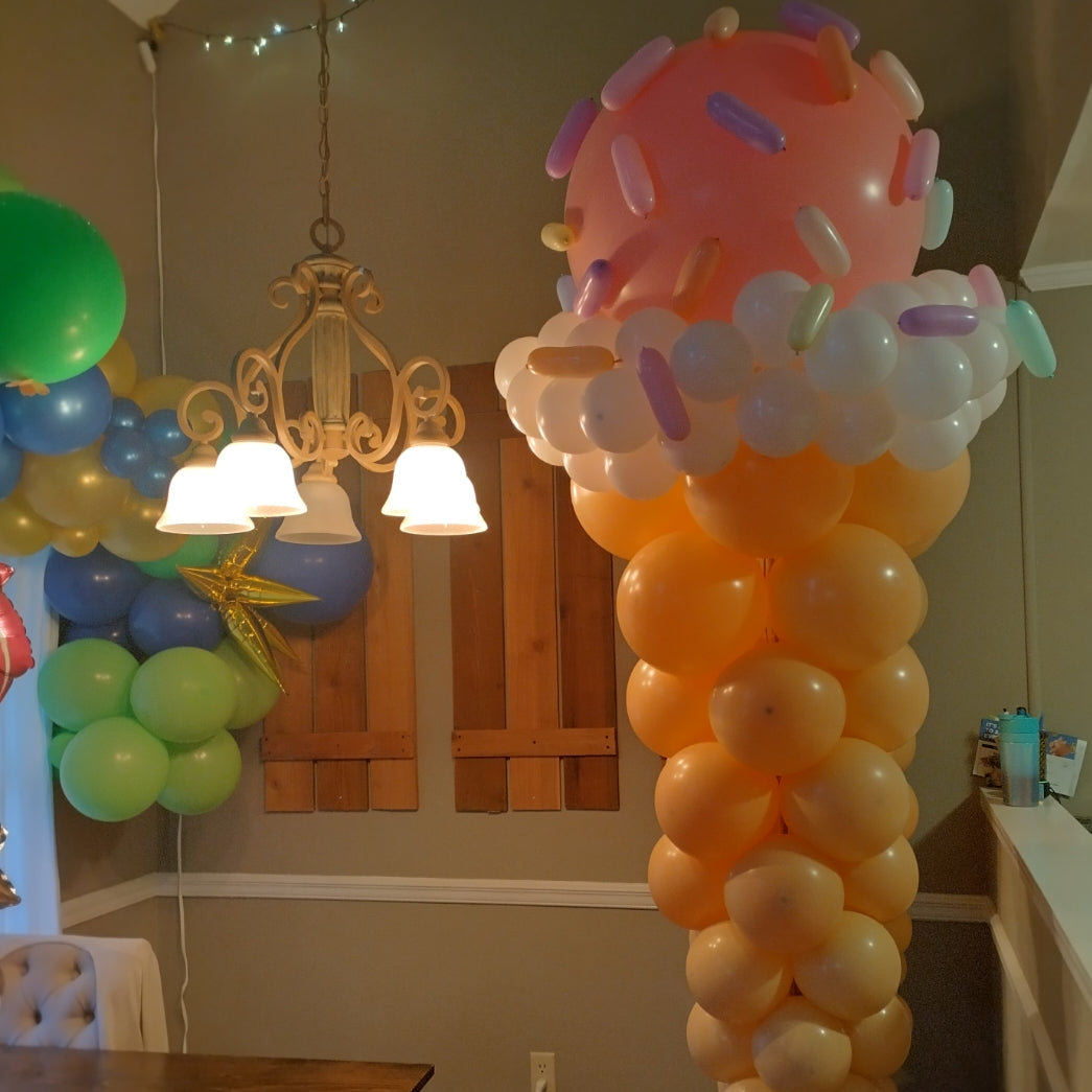 Ice Cream Cone Column