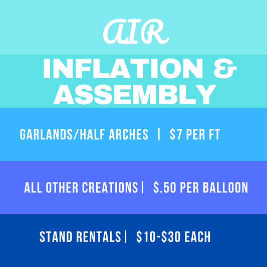 Air Inflation for Balloons that did not come from Simply Balloons