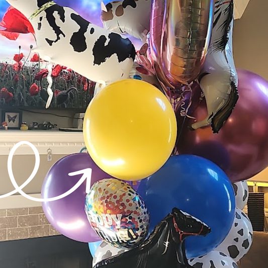 16" Solid Color Latex