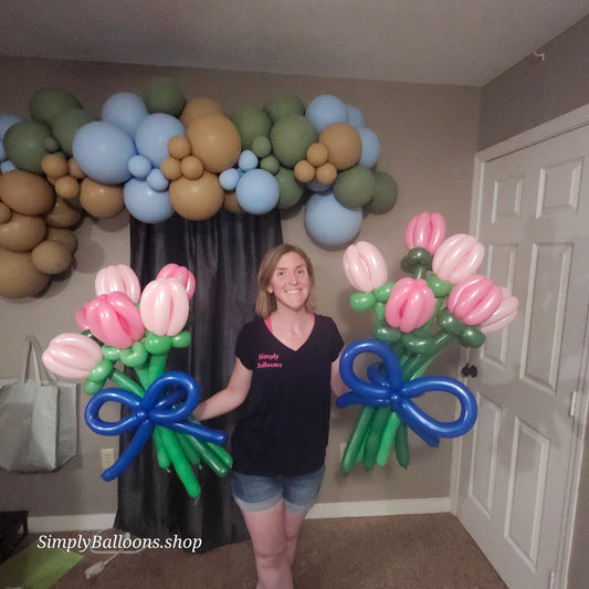Tulip Balloon Bouquet