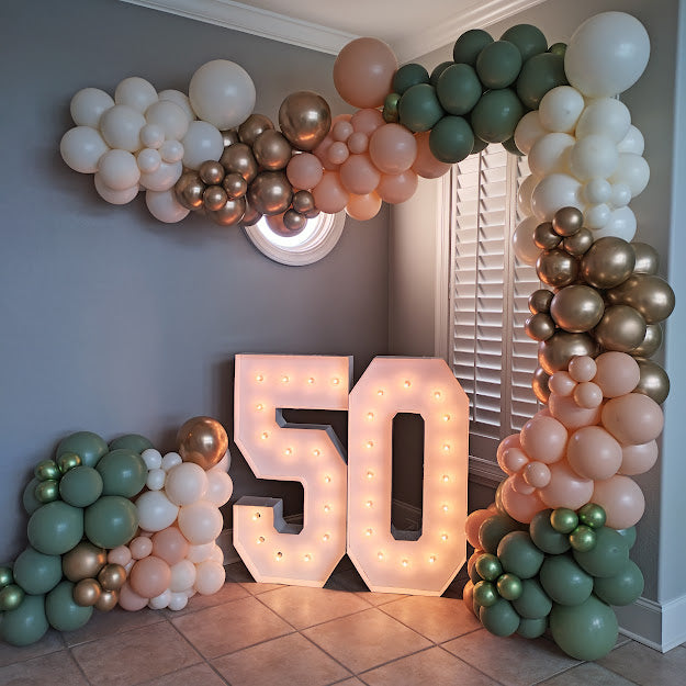 Specific Size Half Arch