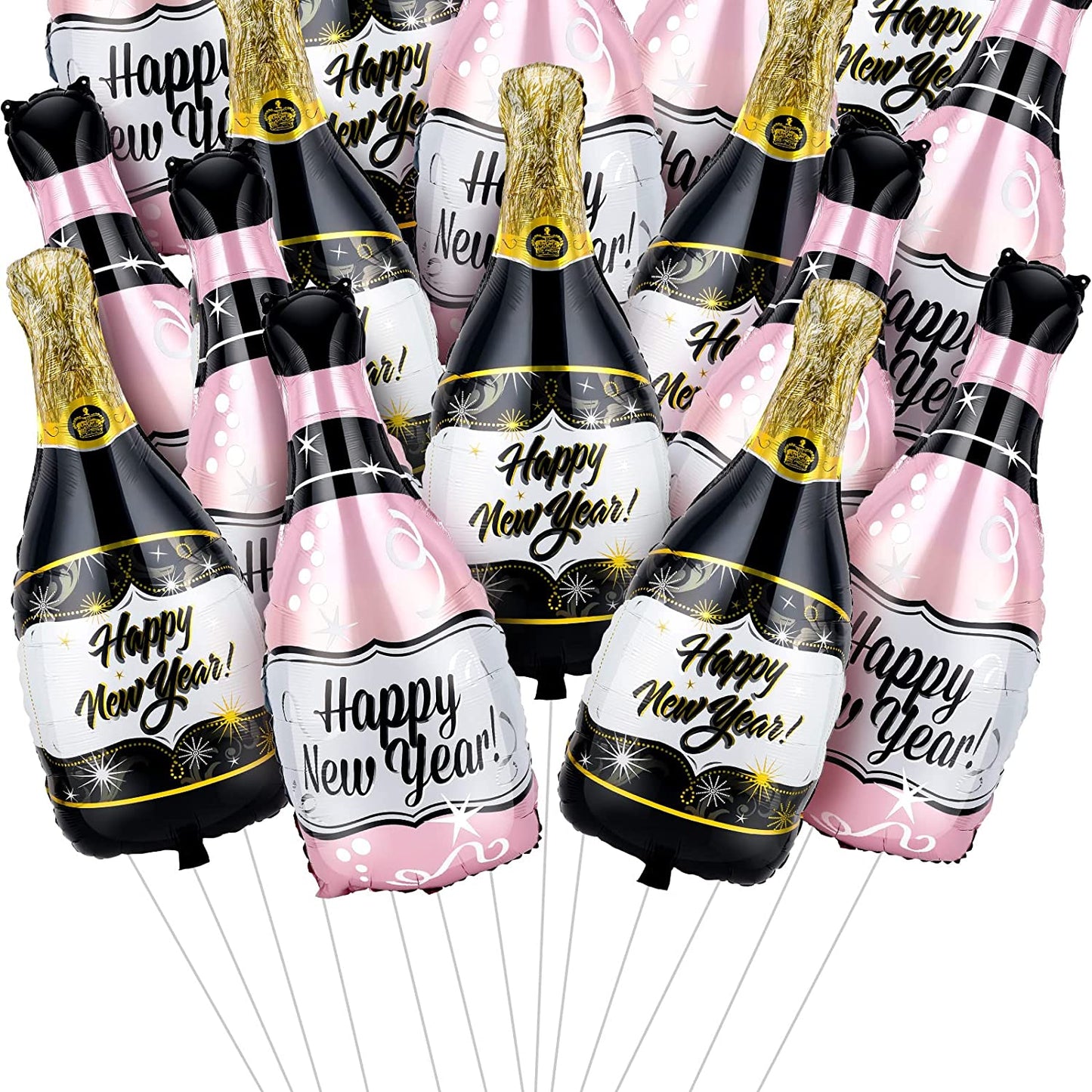 Happy New Years Champagne Bottle