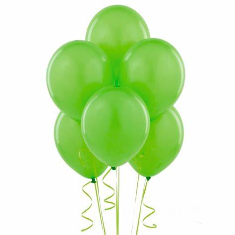 11" Solid Color Latex Balloons