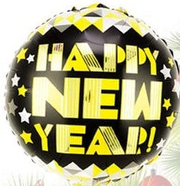 Happy New Years Gold Blocks