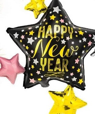 Jumbo Happy New Years Star