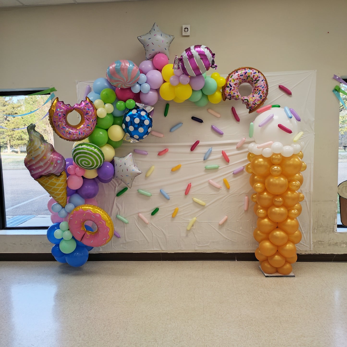 Specific Size Half Arch