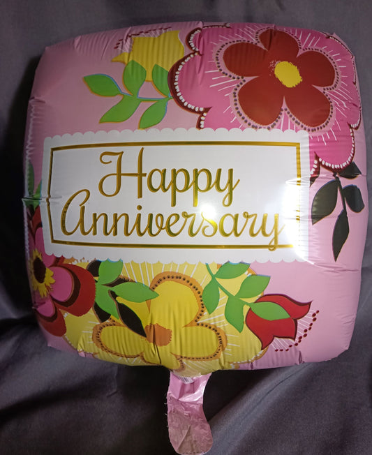 18" FLORAL ANNIVERSARY