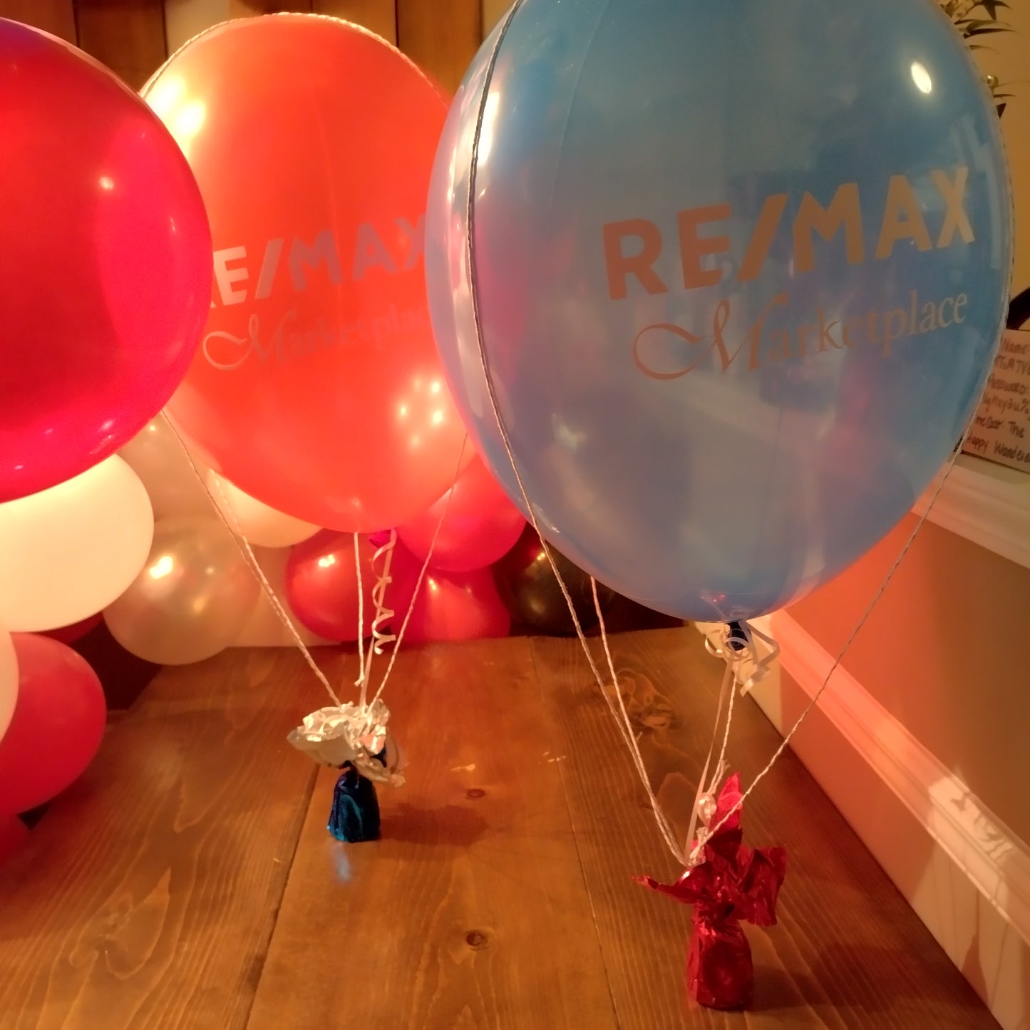 Hot Air Balloon Centerpiece