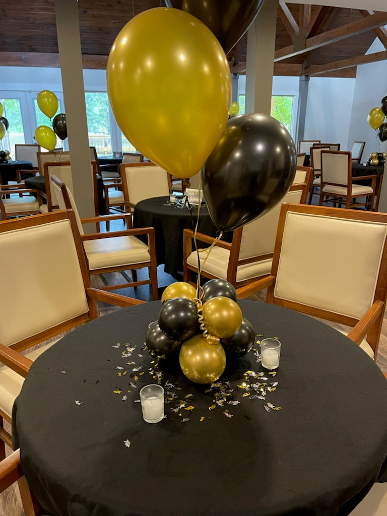 balloon table arrangements
