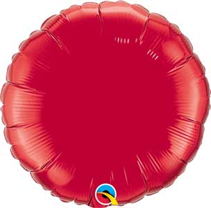 18 inch Solid Color Round Mylars