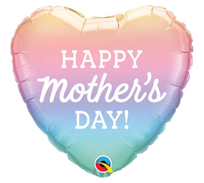18" Pastel Ombre Happy Mother's Day