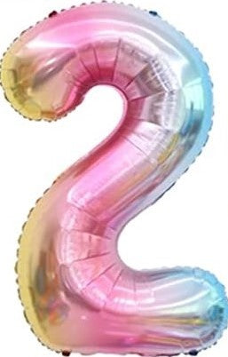 40" Number 2 Balloon