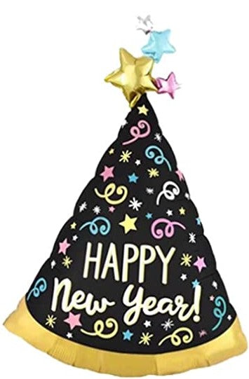 Happy New Years Rainbow Hat