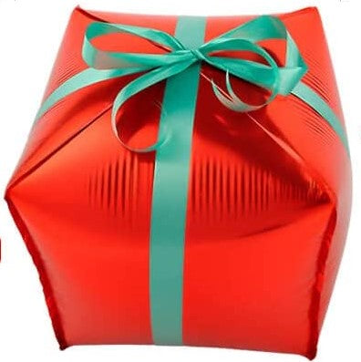Red Balloon with Green Ribbon