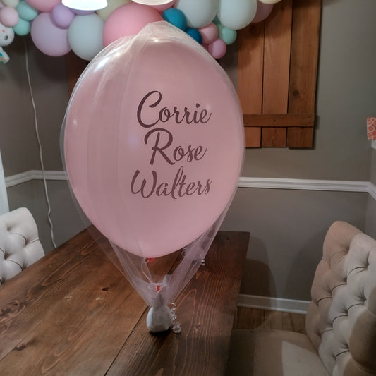 Hot Air Balloon Centerpiece