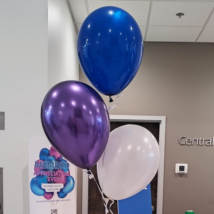 11" Solid Color Latex Balloons