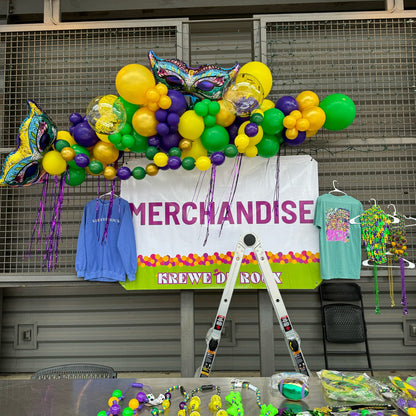 Mardi Gras Garland