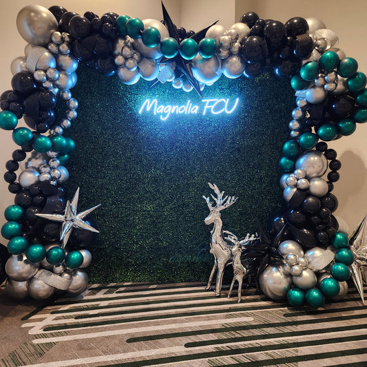 Christmas Backdrop Full Arch