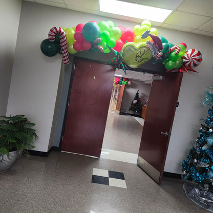 Christmas Balloon Garlands