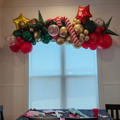 Christmas Balloon Garlands