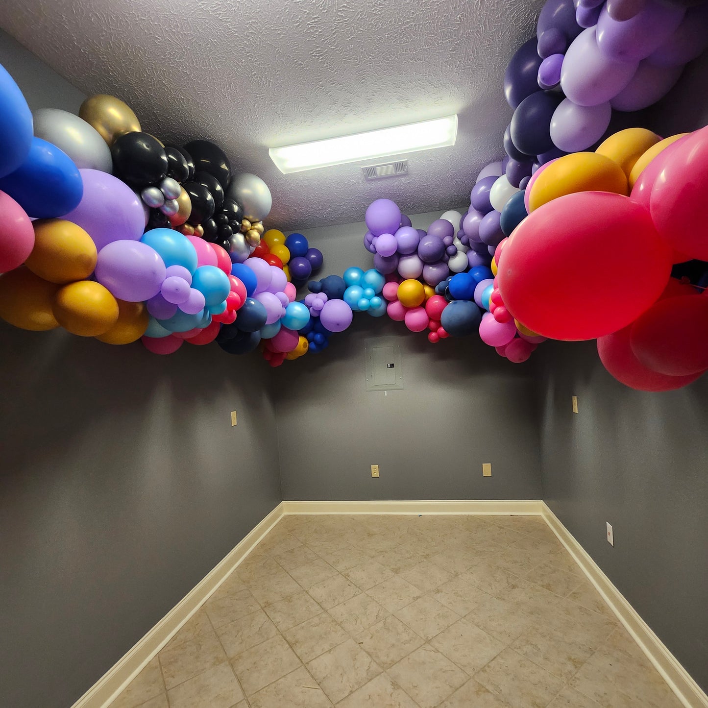 Recycled Colorful Balloons