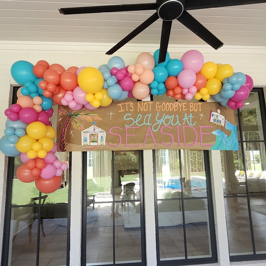 "Rectangle & Square Banner/Backdrop" Garland/Arches